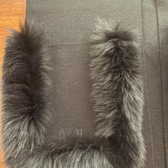 Kobi Halperin Black Knit Vest with fur detail
Solid black-no fading- EUC - Picture 9 of 9